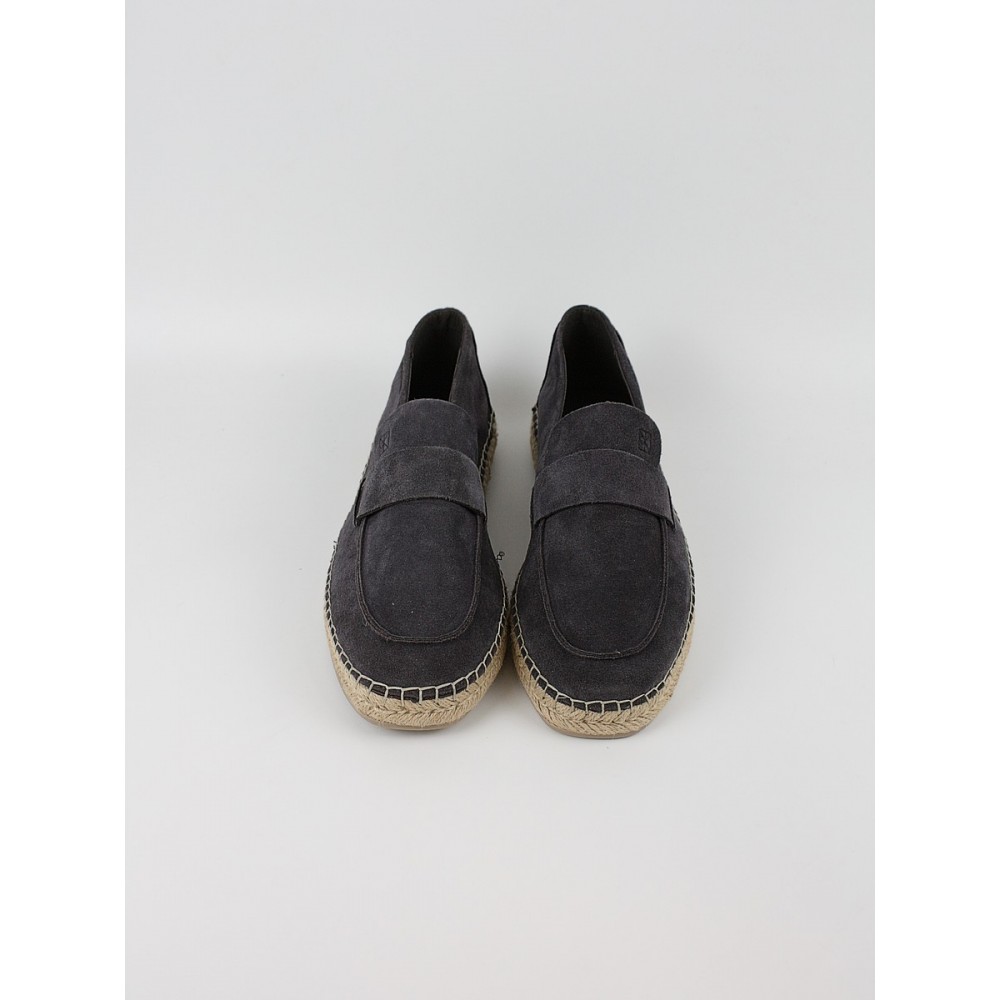 Ανδρικά Μοκασίνι Calvin KLein Espadrille Loafer Band Su HM0HM02072-GE7 Γκρι