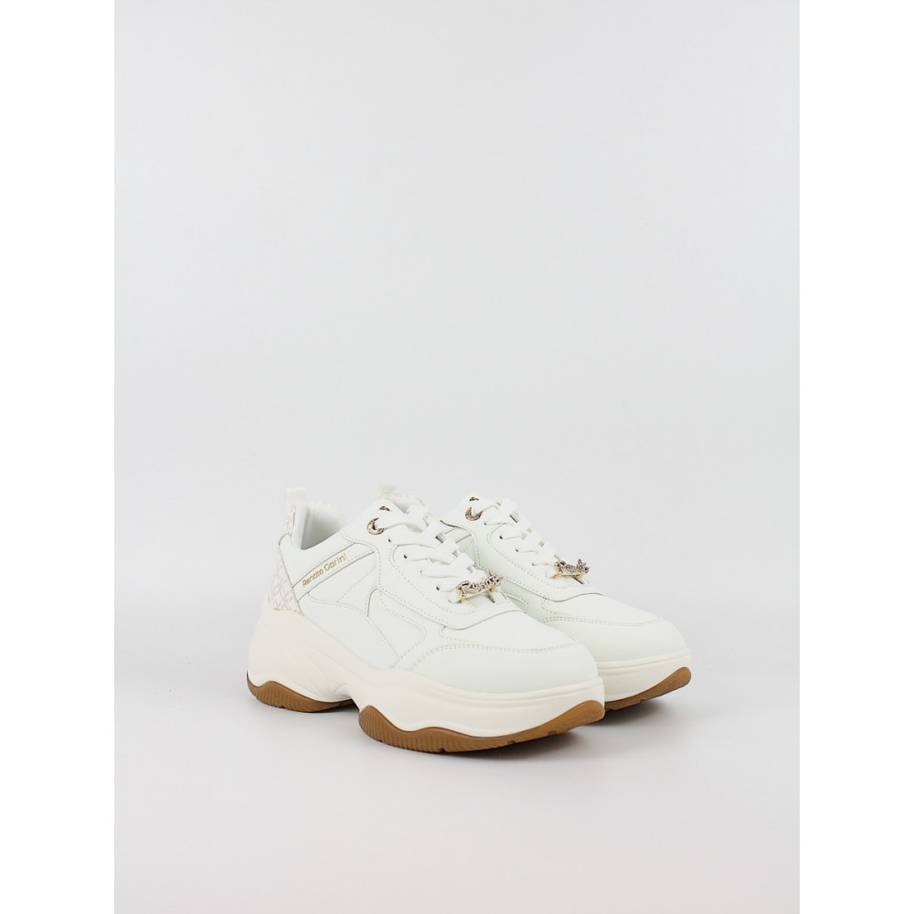 Γυναικείο Sneaker Renato Garini W119R236308F Ασπρο