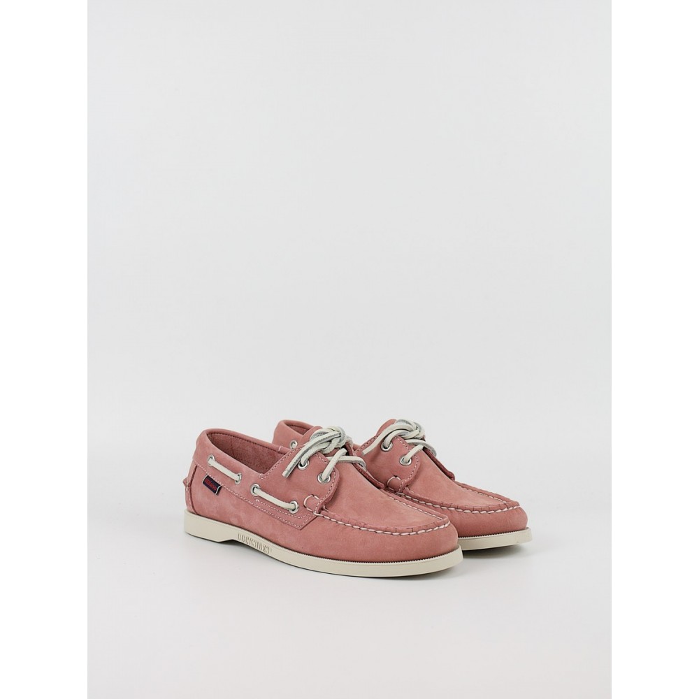 Γυναικείο Boat Sebago Dockside Portland Nubuck Woman L74121SW-A22R Ροζ