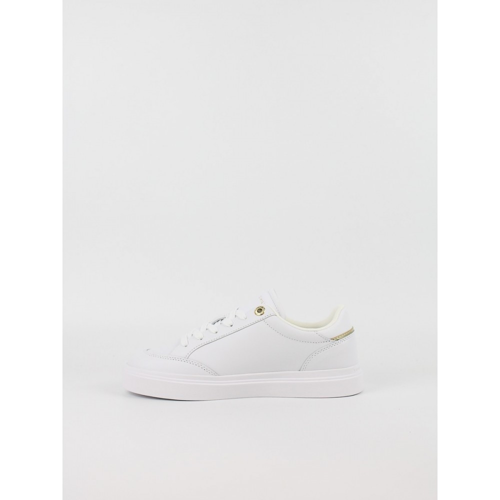 Γυναικεία Sneaker Tommy Hilfiger Th Chic Cupsole Webbing FW0FW09354-YBS Ασπρο