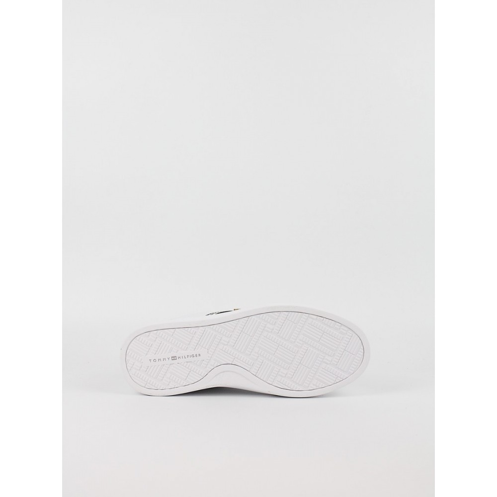 Γυναικεία Sneaker Tommy Hilfiger Th Chic Cupsole Webbing FW0FW09354-YBS Ασπρο
