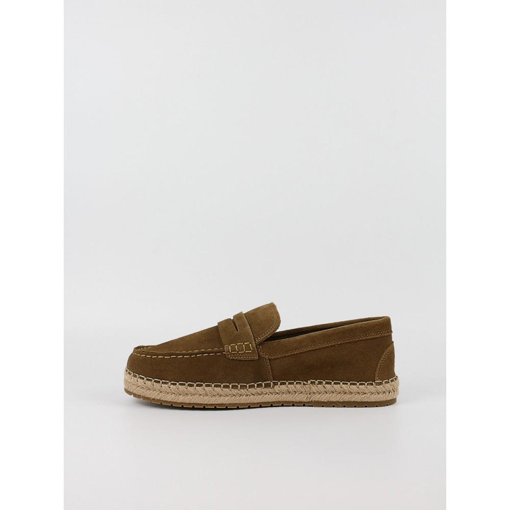 Ανδρικά ΜοκασίνιαTommy Hilfiger Flexible Hilfiger Sde Espadrille FM0FM05794-GVQ Καφέ