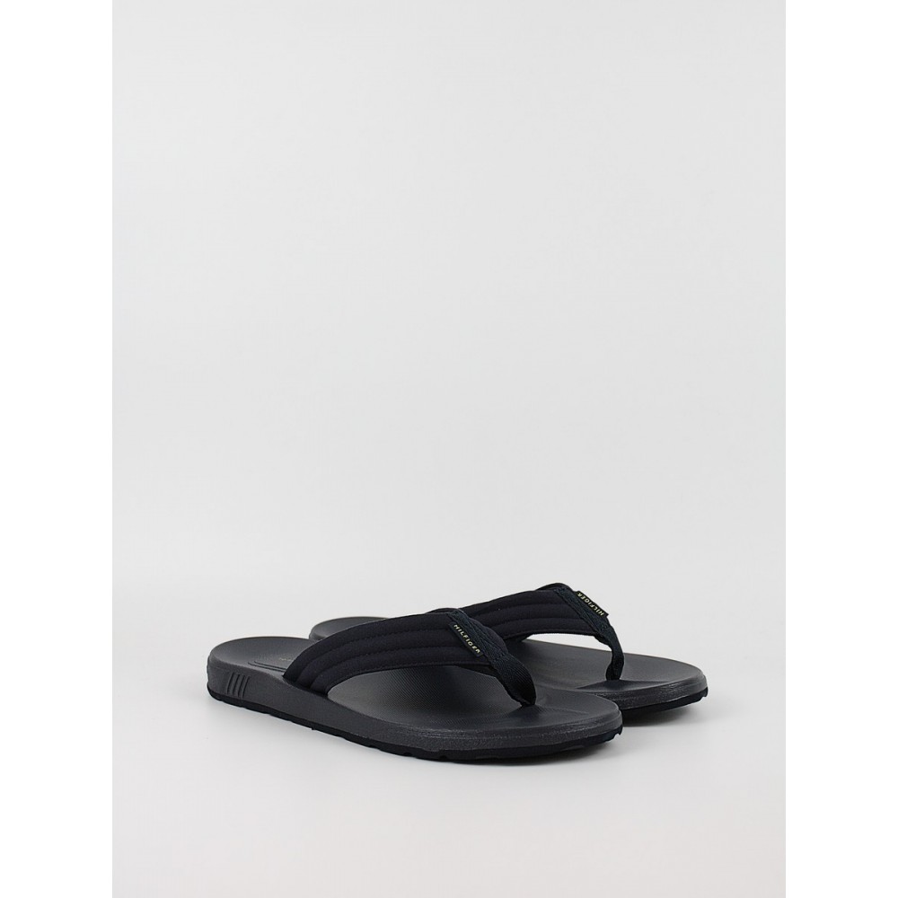 Ανδρικά Sneaker Tommy Hilfiger Molded Hilfiger Lth Beach Sandal FM0FM05802-DW5 Μπλε