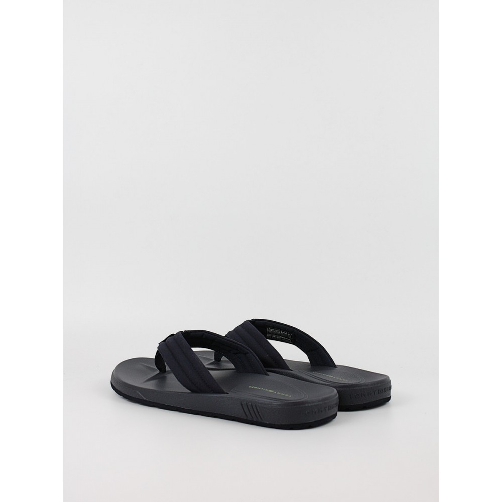 Ανδρικά Sneaker Tommy Hilfiger Molded Hilfiger Lth Beach Sandal FM0FM05802-DW5 Μπλε