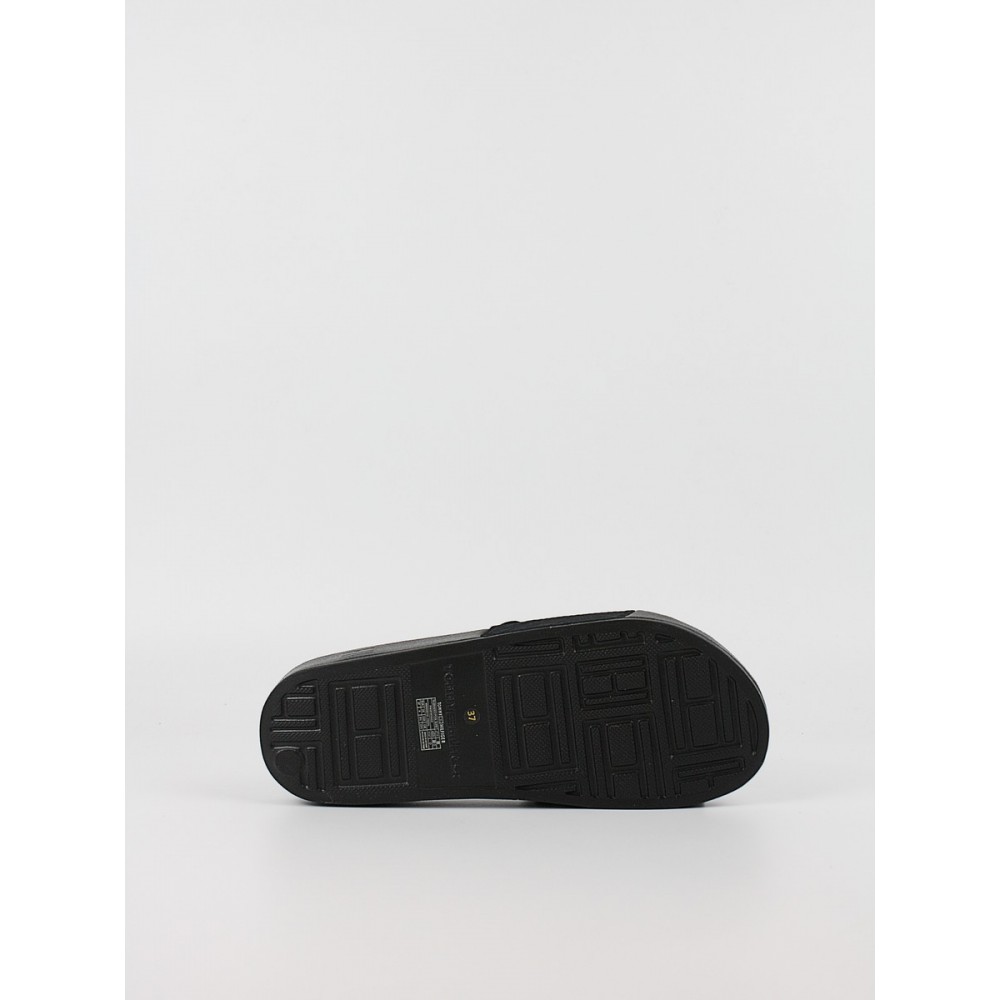Γυναικεία Σαγιονάρα Tommy Hilfiger Th Braided Pool Slide FW0FW09203-BDS Μαύρη
