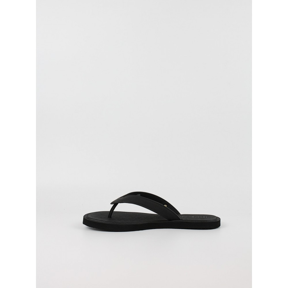 Γυναικεία Σαγιονάρα Tommy Hilfiger Th Scandi Premium Summer Sandal FW0FW09206-BDS Μαύρη