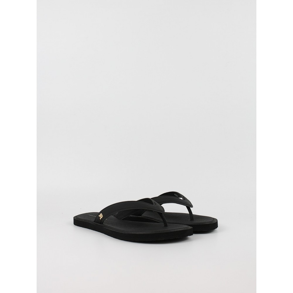 Γυναικεία Σαγιονάρα Tommy Hilfiger Th Scandi Premium Summer Sandal FW0FW09206-BDS Μαύρη