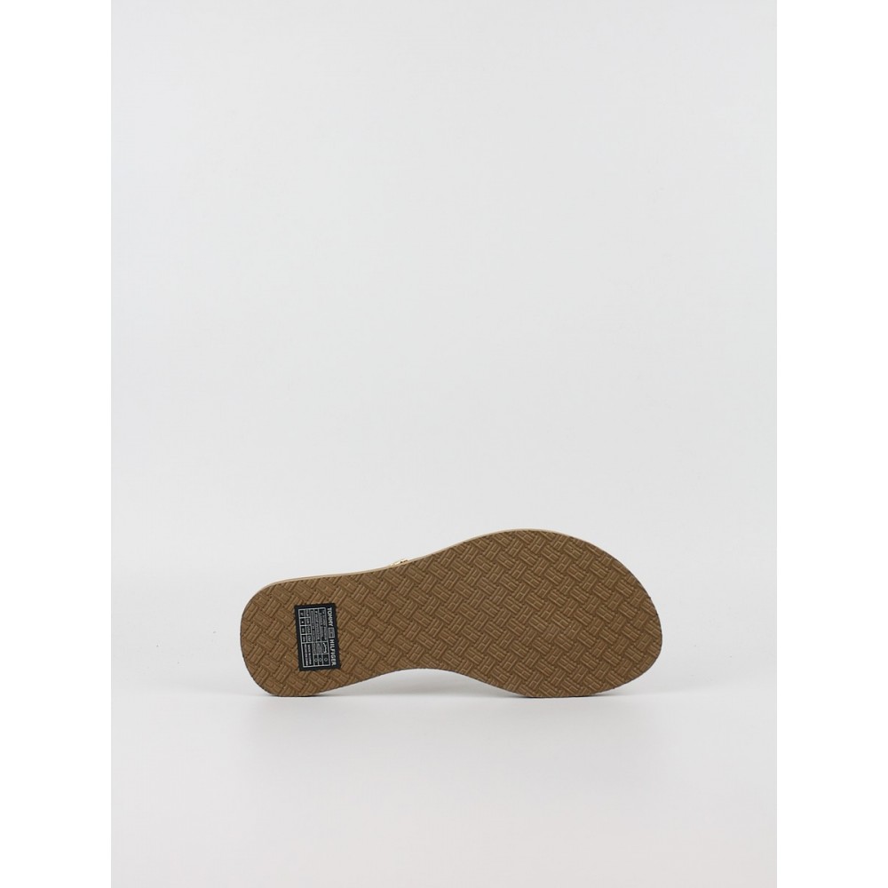Γυναικεία Σαγιονάρα Tommy Hilfiger Th Scandi Premium Summer Sandal FW0FW09206-RBC Μπεζ