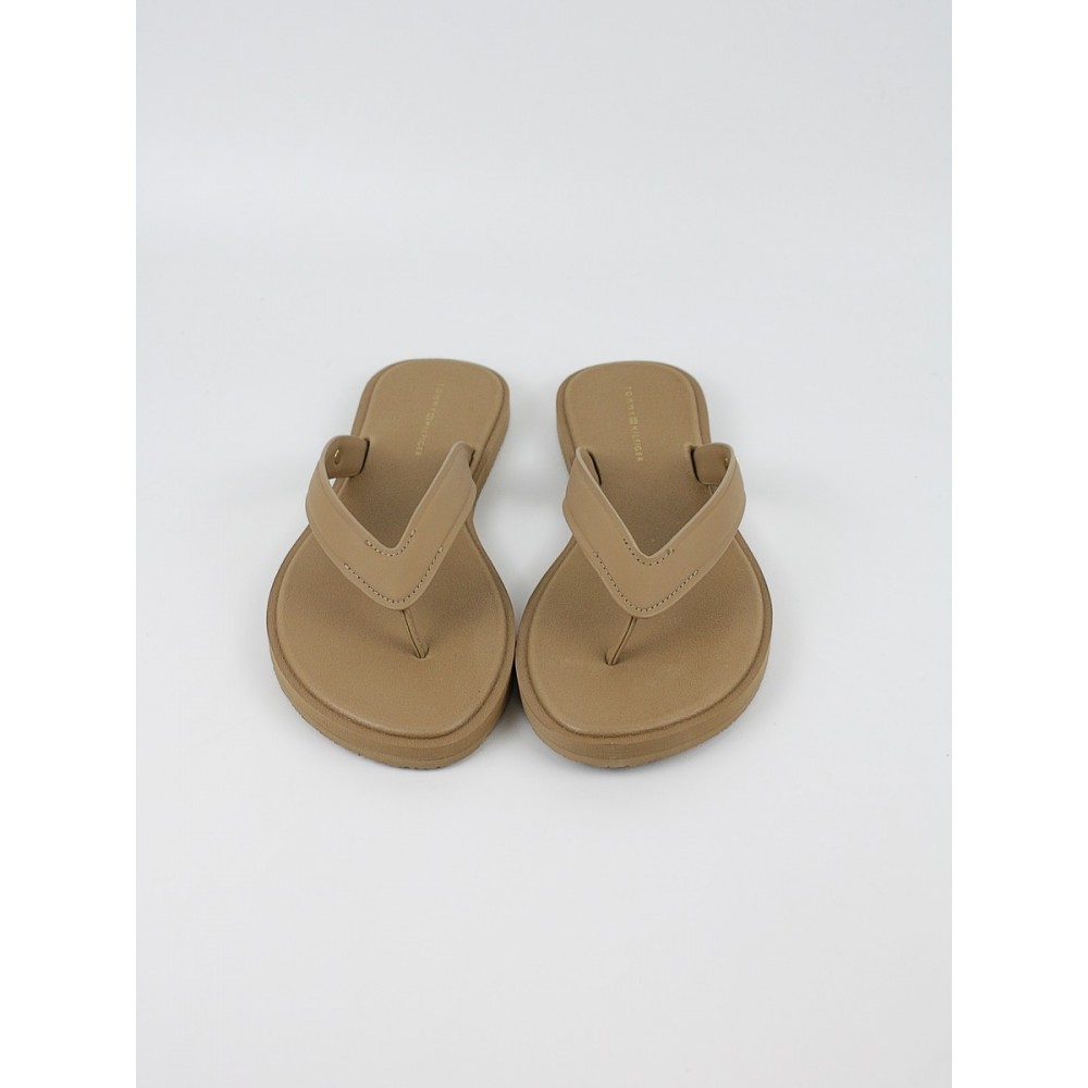 Γυναικεία Σαγιονάρα Tommy Hilfiger Th Scandi Premium Summer Sandal FW0FW09206-RBC Μπεζ
