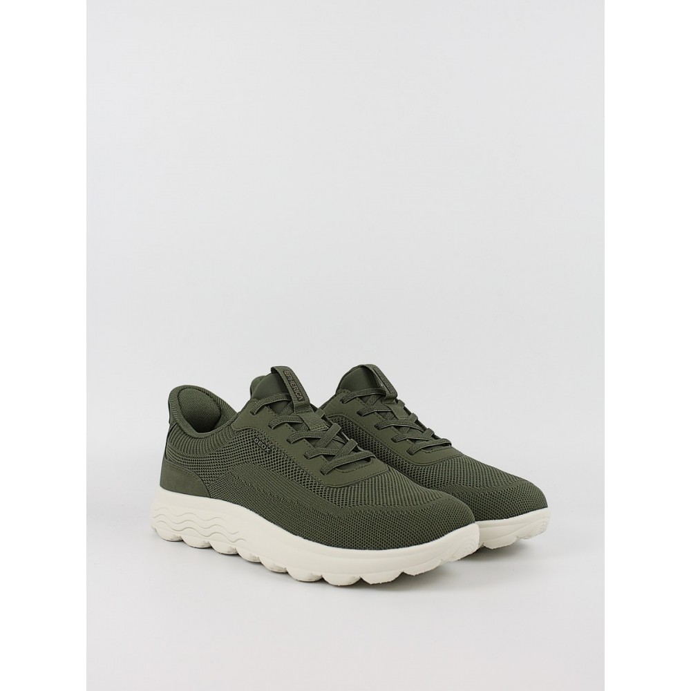 Ανδρικό Sneaker Geox Spherica Plus U55MPA-06KEK-C3704 Χακί