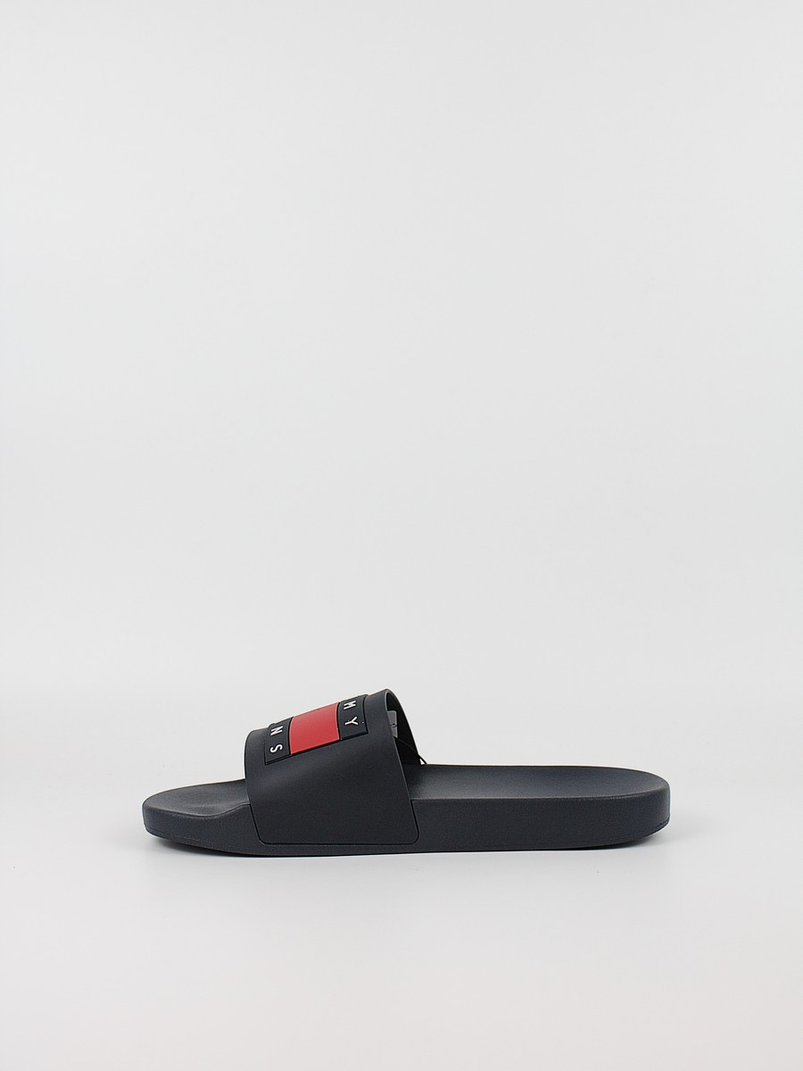 Ανδρική Σαγιονάρα Tommy Hilfiger Tommy Jeans Pool Slide Ess EM0EM01191-C1G Μπλε
