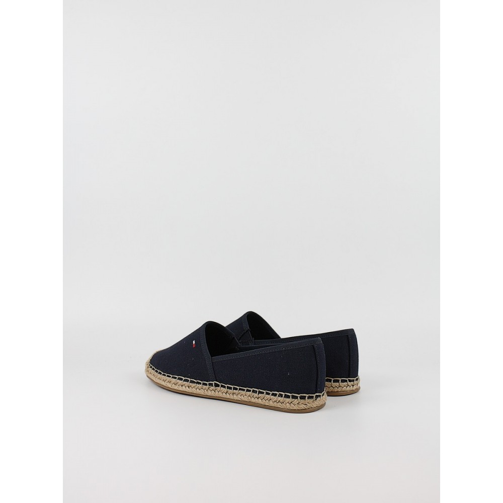 Γυναικεία Εσπανδρίγια Tommy Hilfiger Flag Canvas Espadrille FW0FW08541-DW6 Μπλε