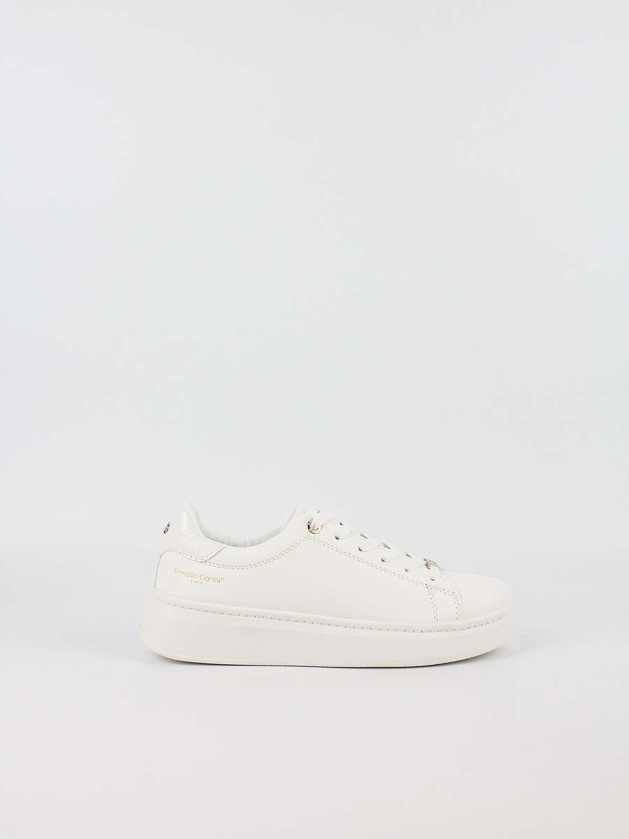 Γυναικείο Sneaker Renato Garini W157Q291308E Ασπρο
