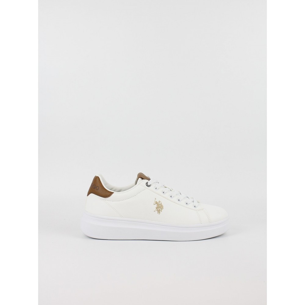 Ανδρικό Sneaker Us Polo Assn CODY010B-WHI-CUO01 Ασπρο