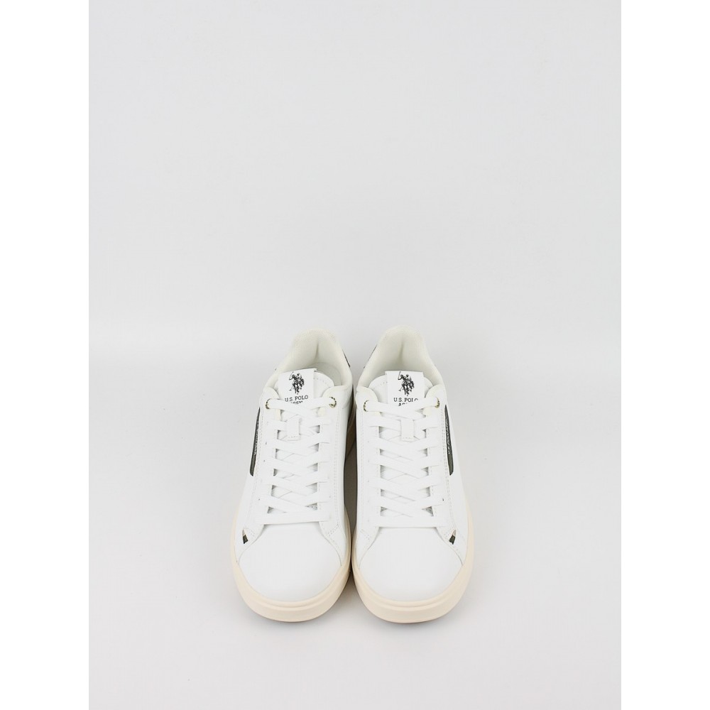 Ανδρικό Sneaker Us Polo Assn FABBRY003-WHI-CUO01 Ασπρο