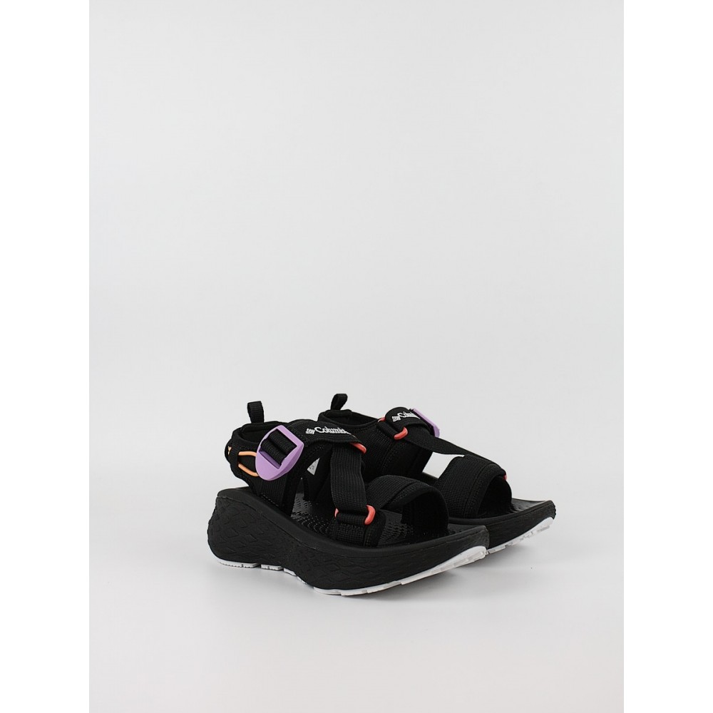 Γυναικείο Σανδάλι Columbia Konos Elevate™ Strap Sandal 2149121-010 Μαύρο