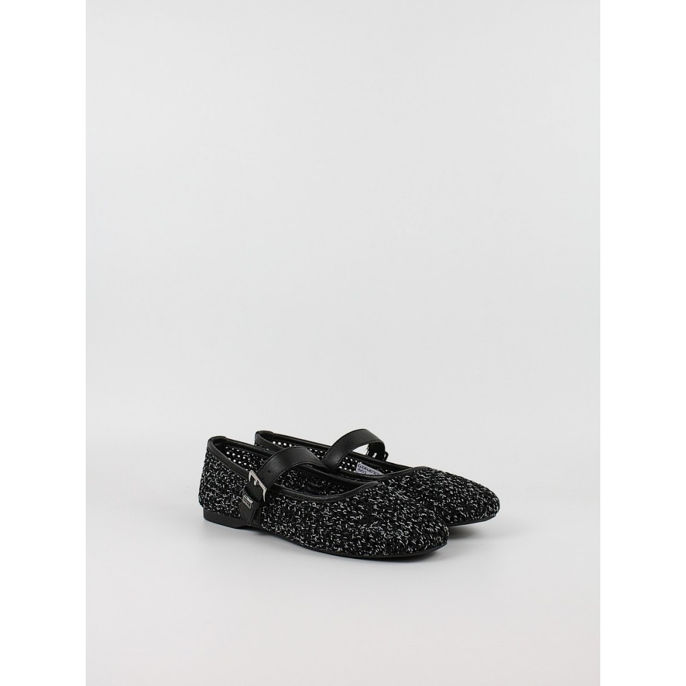 Γυναικεία Μπαλαρίνα Tommy Hilfiger Tjw Knitted Ballerina EN0EN03030-BDS Μαύρο