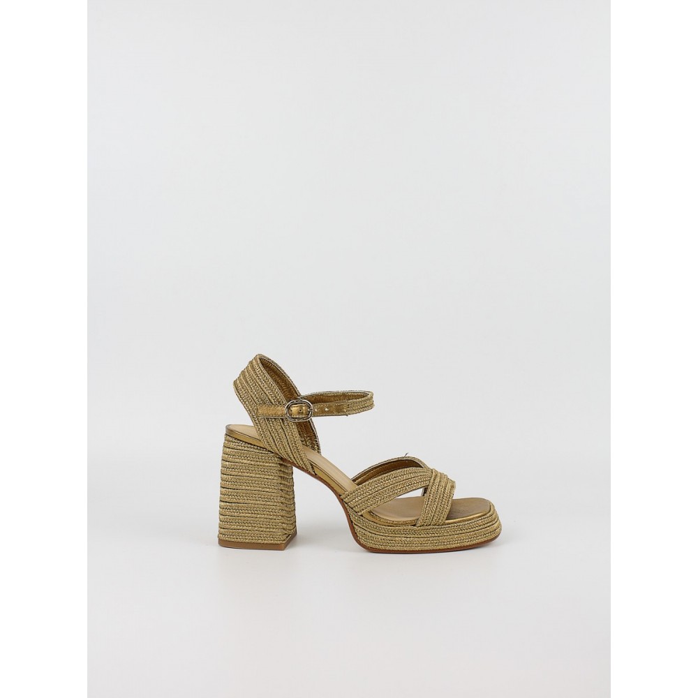 Γυναικείο Σανδάλι Castaner Valle 142 023116-3006 Χρυσό