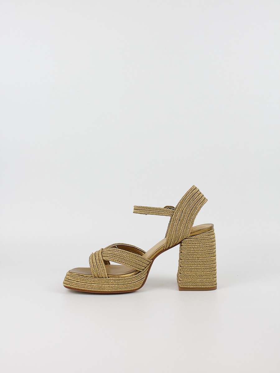 Γυναικείο Σανδάλι Castaner Valle 142 023116-3006 Χρυσό