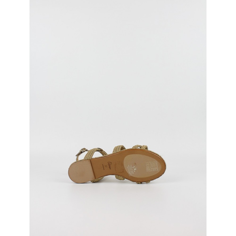 Γυναικείο Σανδάλι Castaner Pitra/266 025585-3006 Χρυσό