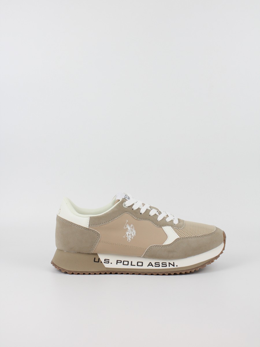 Ανδρικό Sneaker Us Polo Assn CLEEF011-BEI Μπεζ