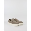 Ανδρικά Sneaker Calvin KLein Hybrid Clean Cup Loafer Band Suede HM0HM02161-PBO Μπεζ