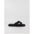 Ανδρική Σαγιονάρα Calvin Klein Sq Molded Sandal Xcross Lth HM0HM02235-0GJ Μαύρη
