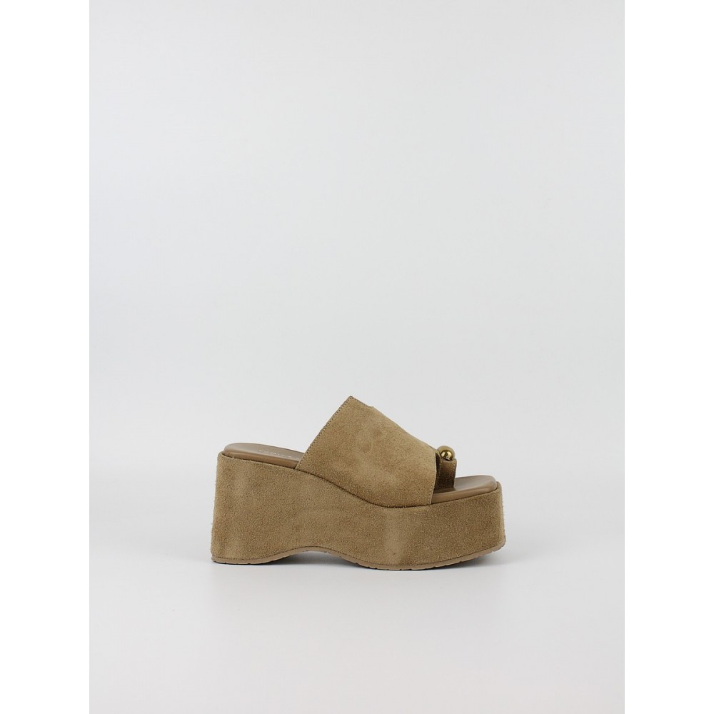 Γυναικεία Πλατφόρμα Komis-Komis E205 Tabacco