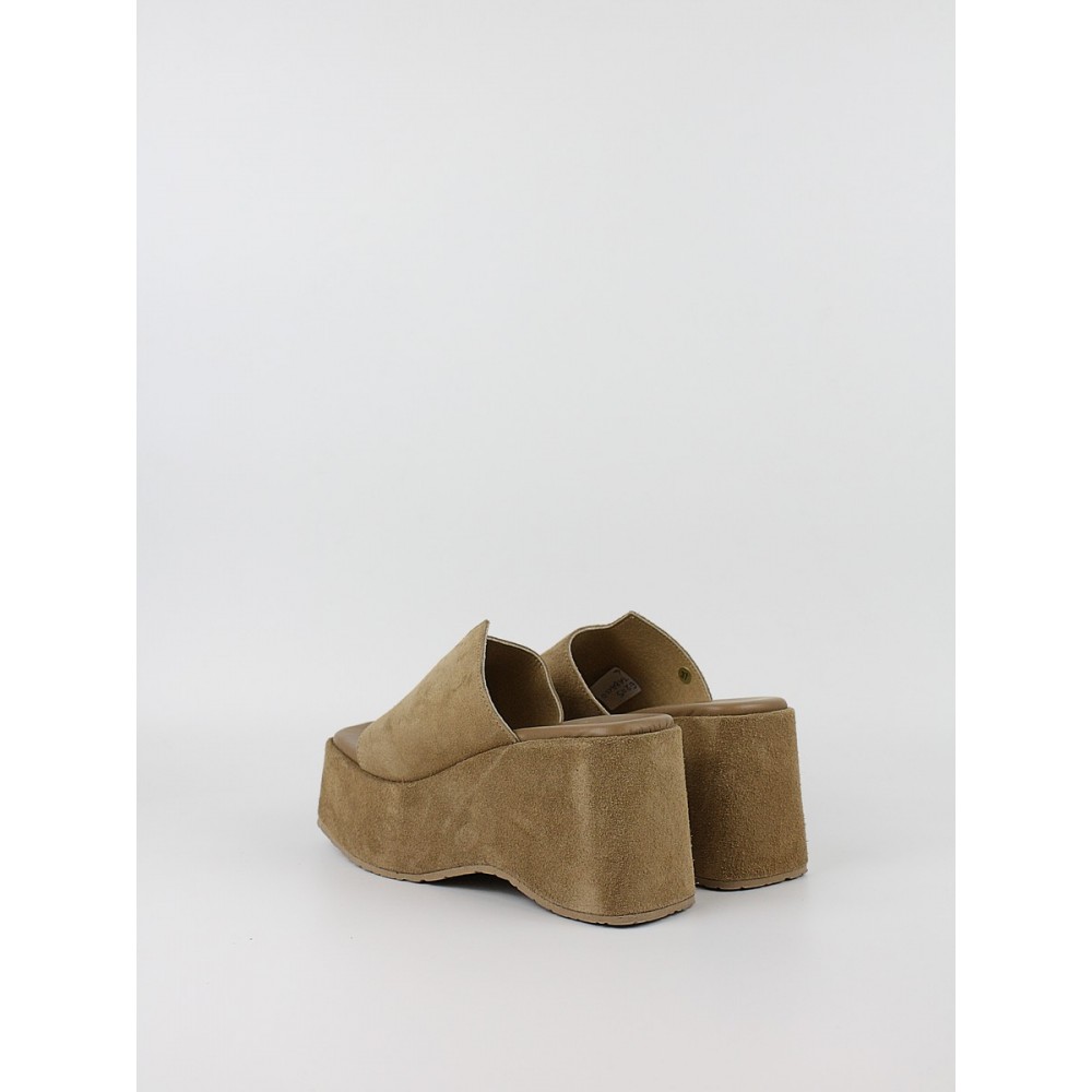 Γυναικεία Πλατφόρμα Komis-Komis E205 Tabacco