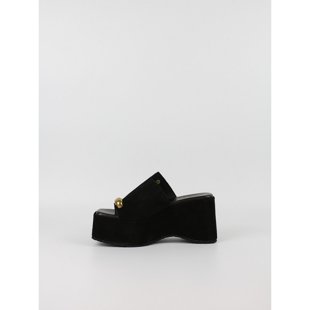 Γυναικεία Πλατφόρμα Komis-Komis E205 Μαύρη