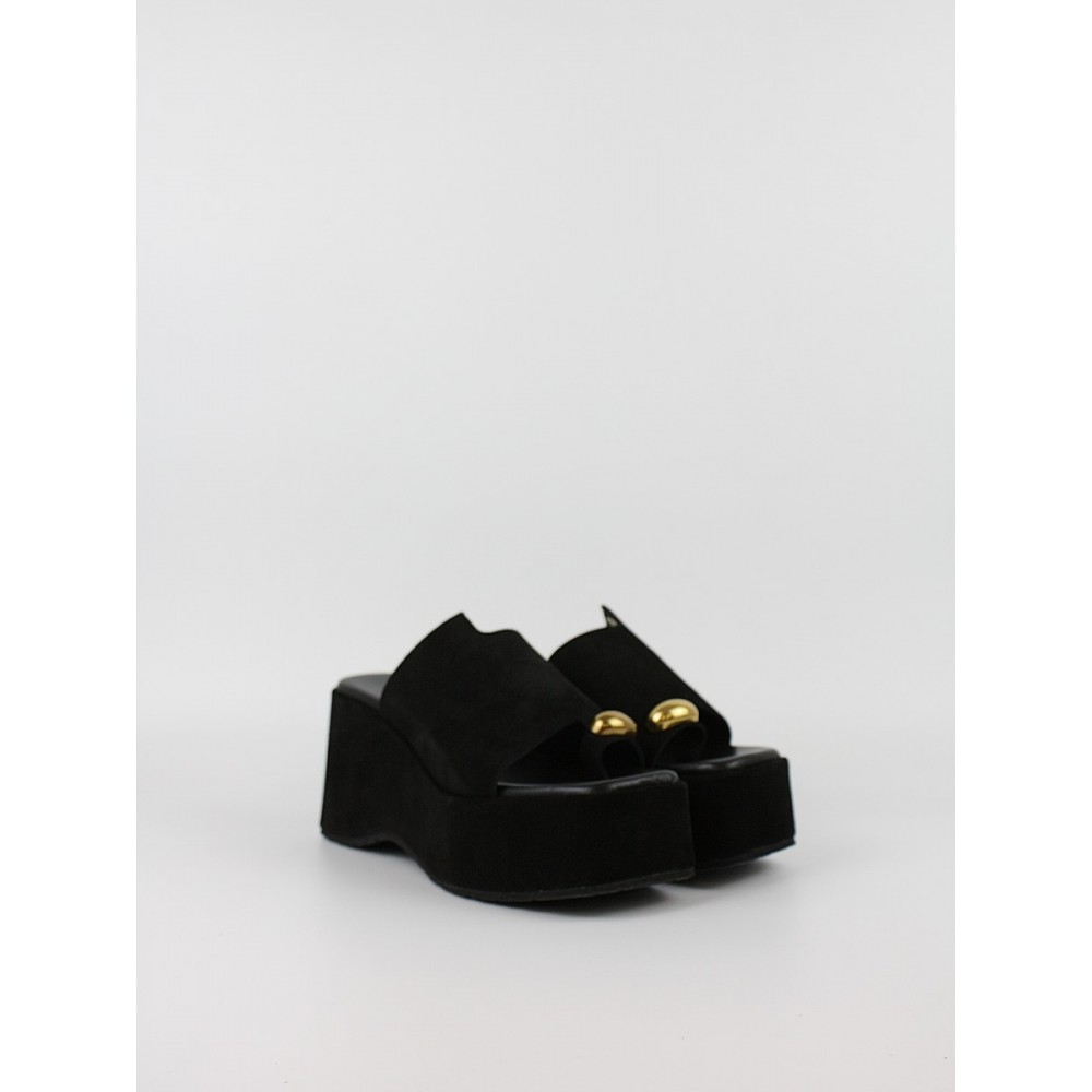 Γυναικεία Πλατφόρμα Komis-Komis E205 Μαύρη