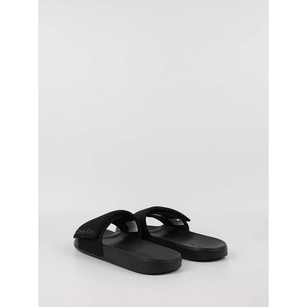 Ανδρική Σαγιονάρα Calvin Klein Ess Slide Adj Monobrand Cv HM0HM02115-0GJ Μαύρη