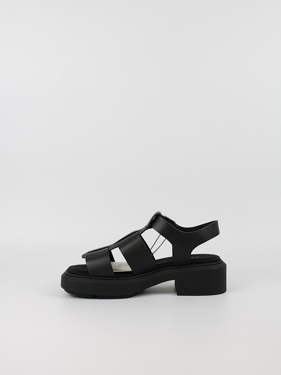 Γυναικεία Σανδάλια Calvin KLein Chunky Sandal Fisherman Lth HW0HW02904-0GJ Μαύρο