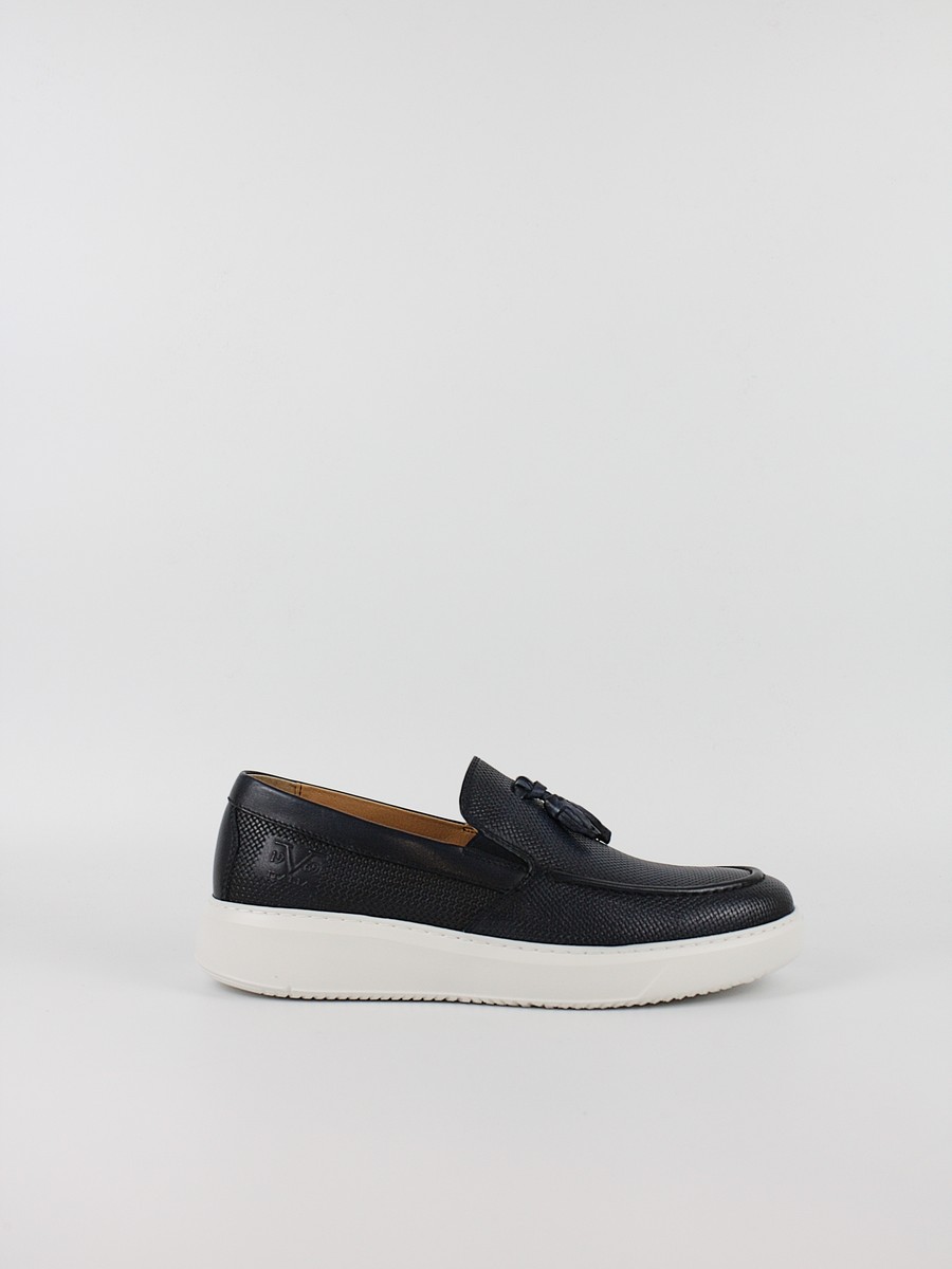 Men Loafer Shoes Versace YOT61908-1 Navy