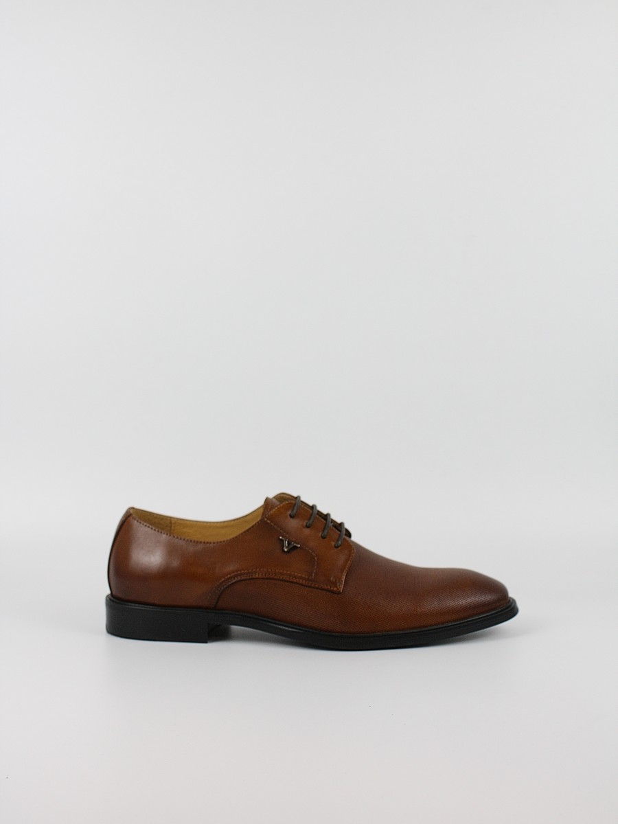 Ανδρικό Παπούτσι Oxford Versace YOS661C81-1 Tobacco