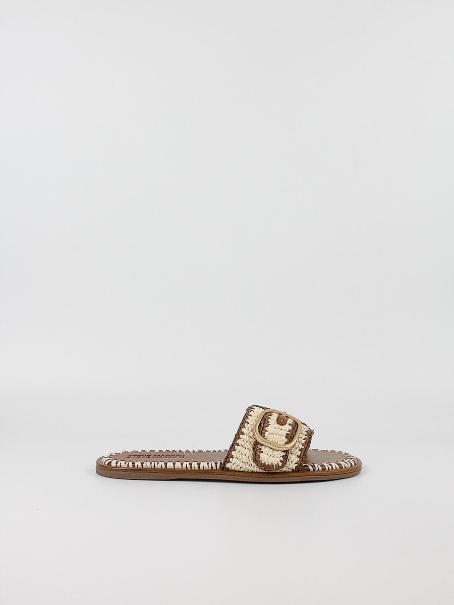 Γυναικεία Slides Steve Madden Seabreeze 11005485 Μπεζ