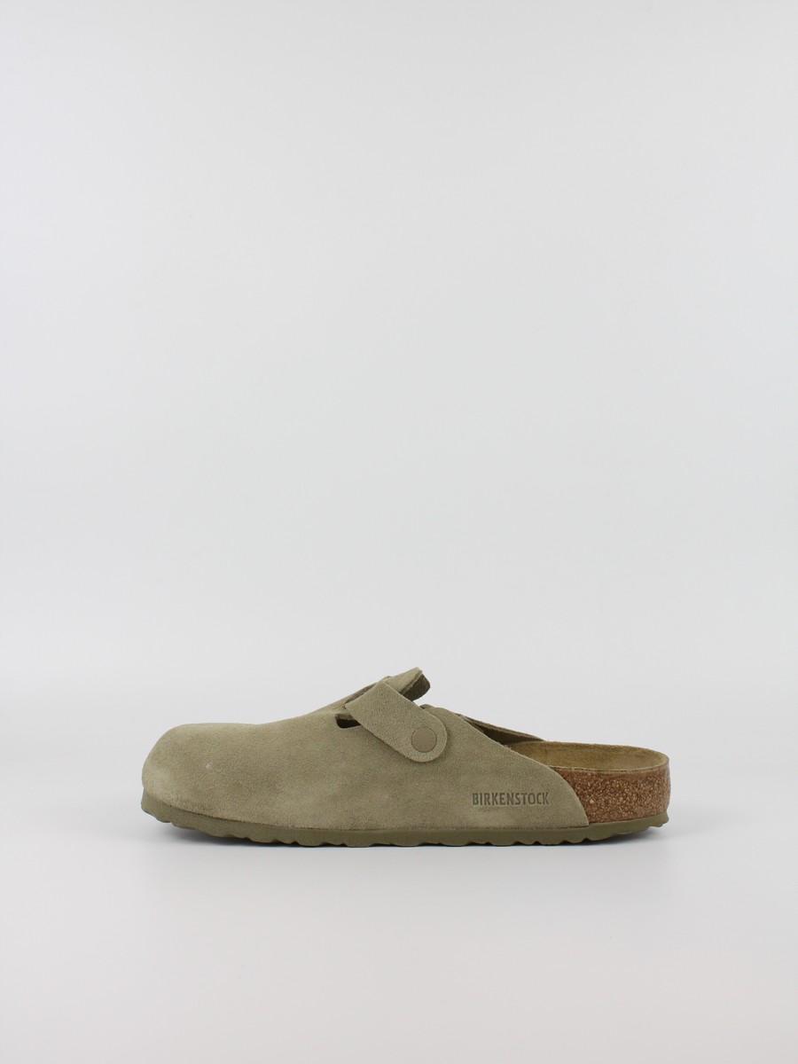 Mens Sandals Birkenstock Boston Bs 1025788 Khaki