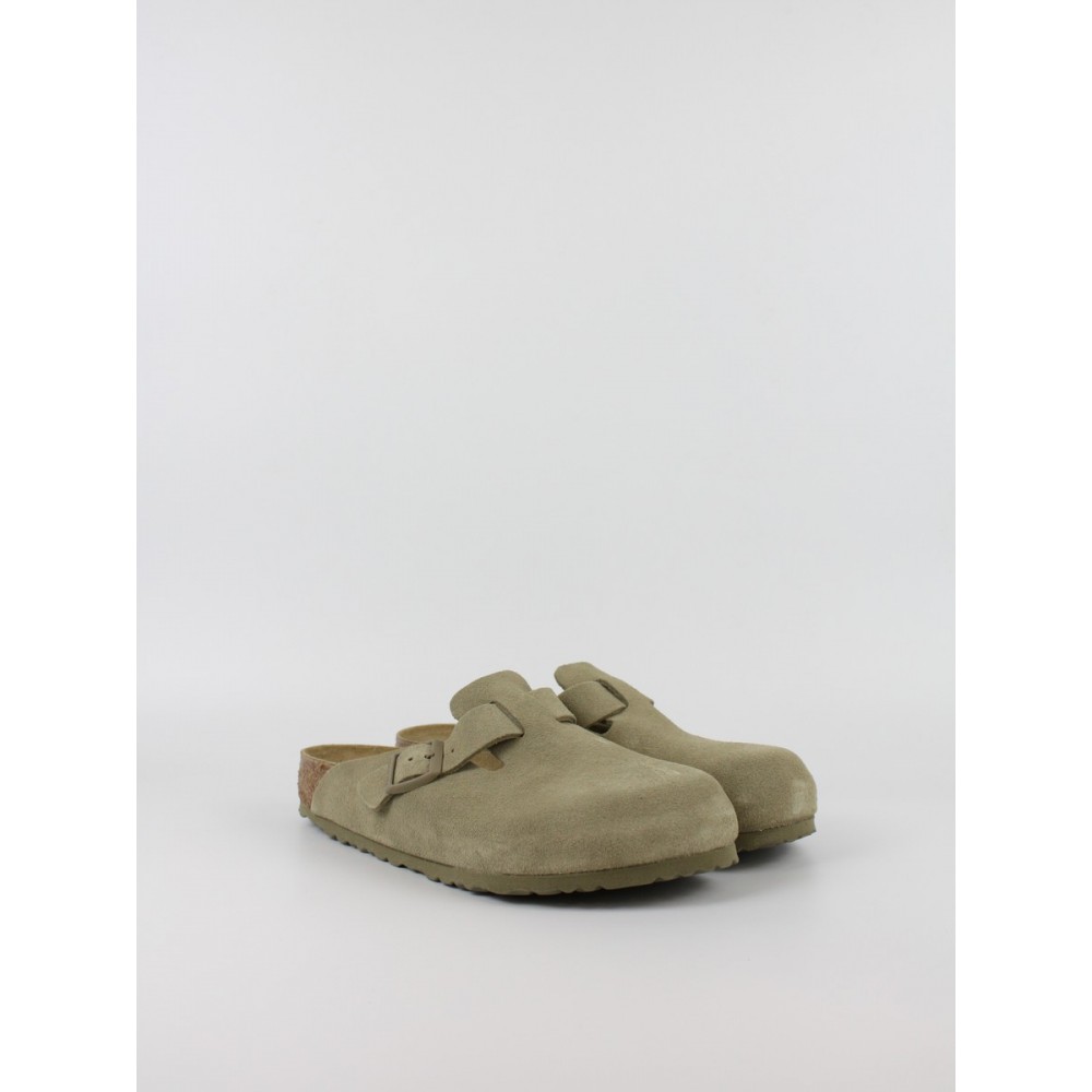 Mens Sandals Birkenstock Boston Bs 1025788 Khaki