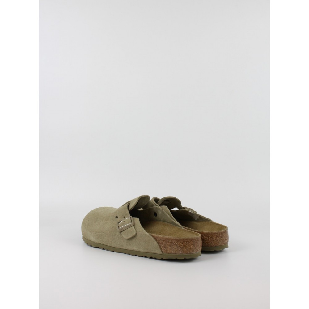 Mens Sandals Birkenstock Boston Bs 1025788 Khaki