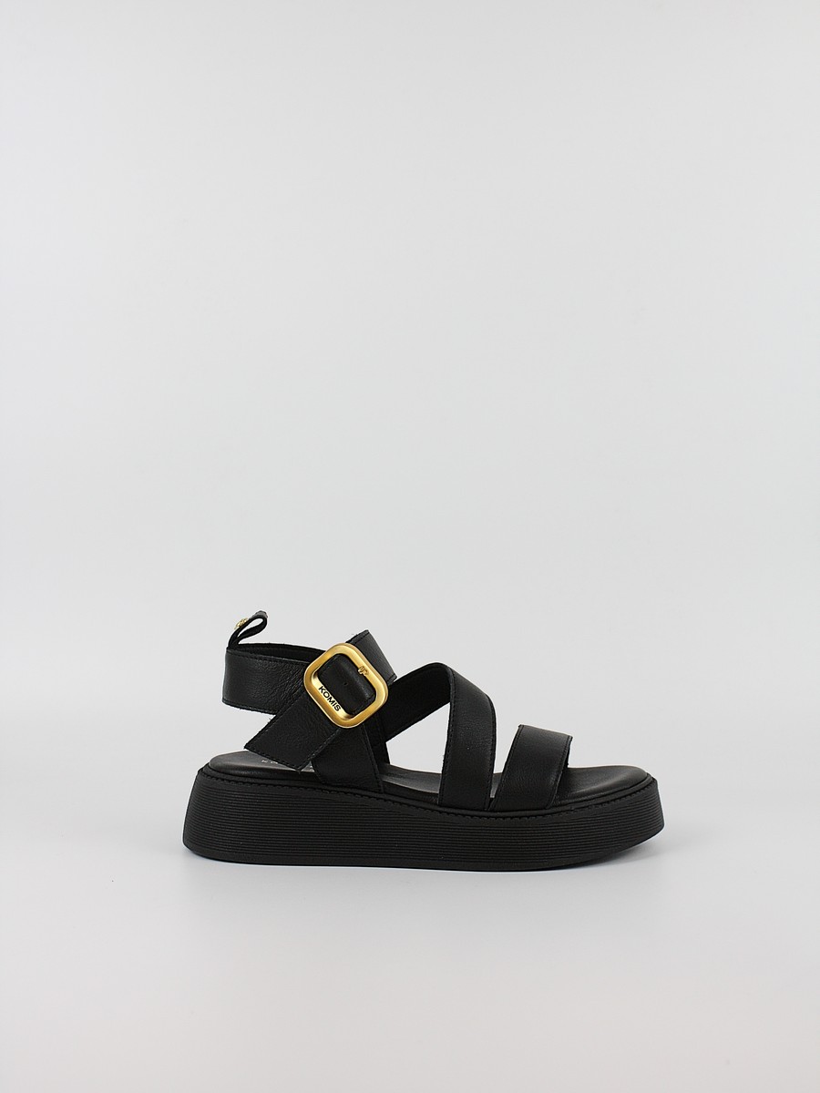 Γυναικείο Σανδάλι Komis-Komis E40 Μαύρο