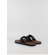 Ανδρικά ΣαγιονάραTommy Hilfiger Leather Beach Sandal FM0FM05808-DW5 Μπλε