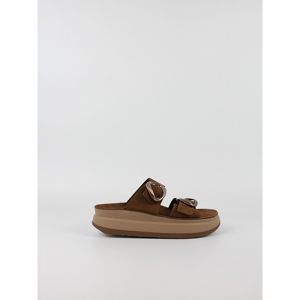 Γυναικεία Σανδάλια Fantasy Sandals S1121 Abeba Κακάο