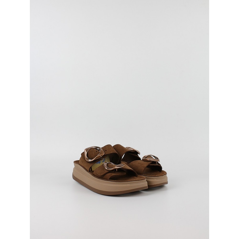 Γυναικεία Σανδάλια Fantasy Sandals S1121 Abeba Κακάο