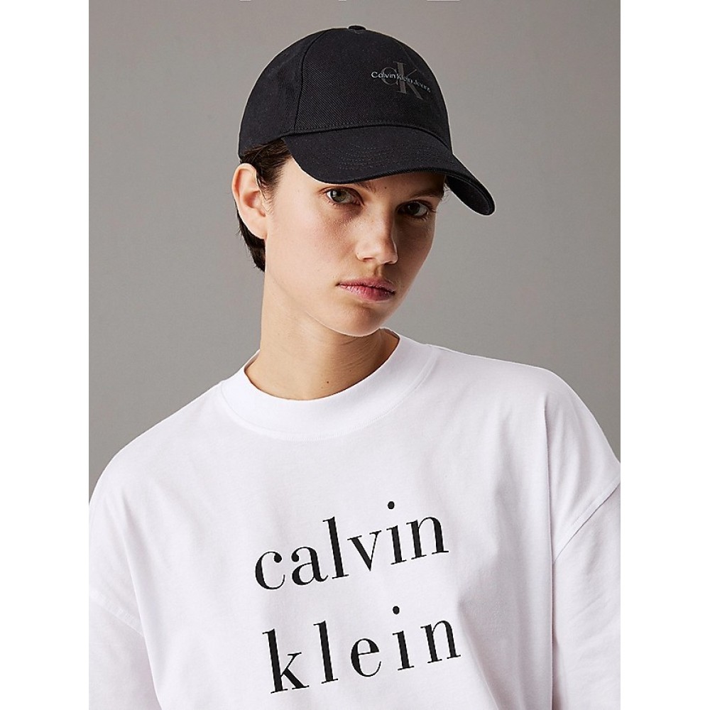 Καπέλο Calvin klein Printed Monologo Cap LV04K5027G-UB1 Μαύρο