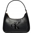 Γυναικείο Τσαντάκι Calvin klein Raised Ck Small Shoulder Bag LV04F3230G-UB1 Μαύρο