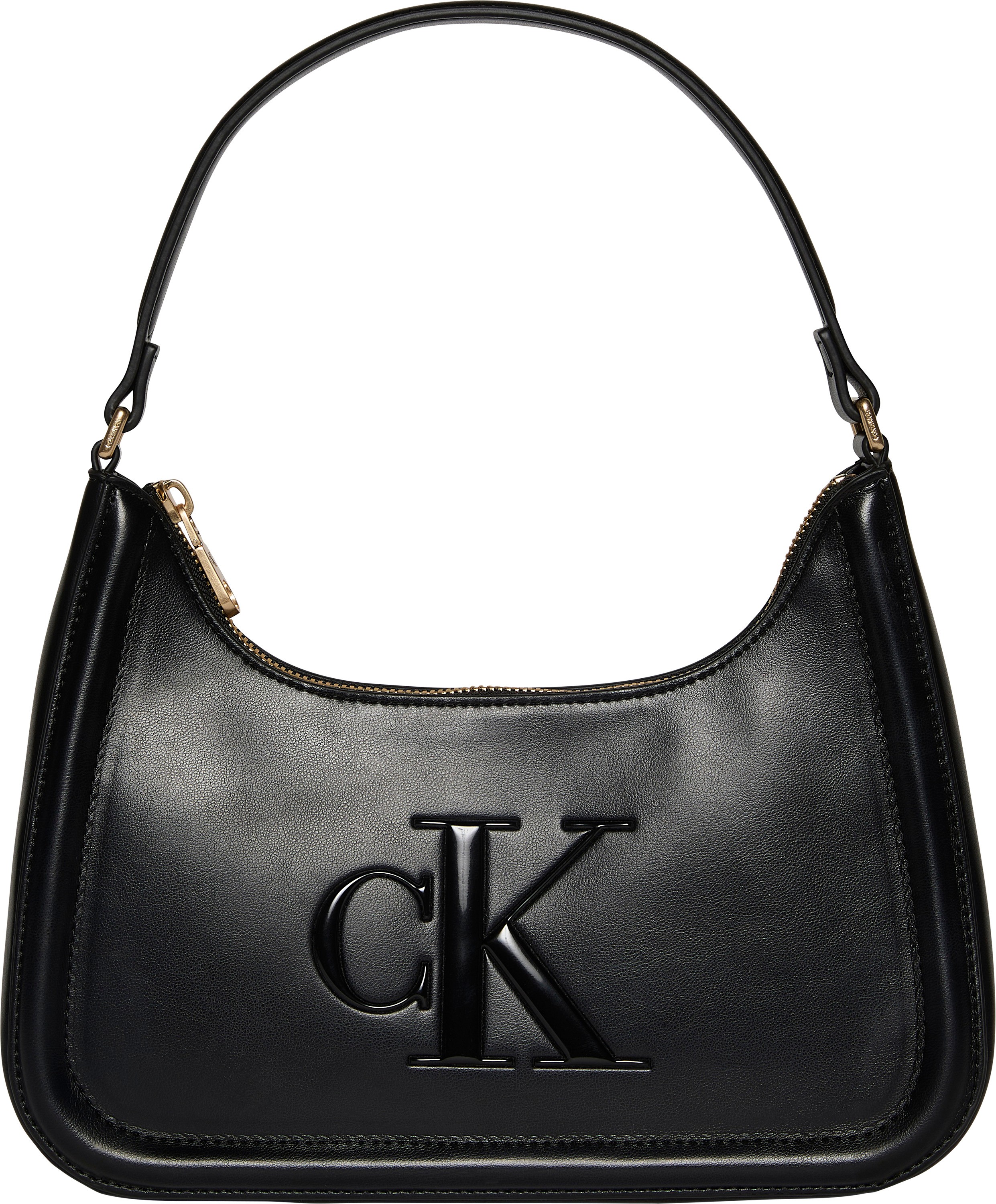 Γυναικείο Τσαντάκι Calvin klein Raised Ck Small Shoulder Bag LV04F3230G-UB1 Μαύρο