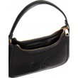 Γυναικείο Τσαντάκι Calvin klein Raised Ck Small Shoulder Bag LV04F3230G-UB1 Μαύρο