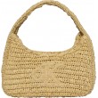 Γυναικεία Τσάντα Calvin Klein Bold Ck Raffia Sm Shoulder Bag LV04F3449G-0EI Μπεζ
