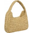 Γυναικεία Τσάντα Calvin Klein Bold Ck Raffia Sm Shoulder Bag LV04F3449G-0EI Μπεζ