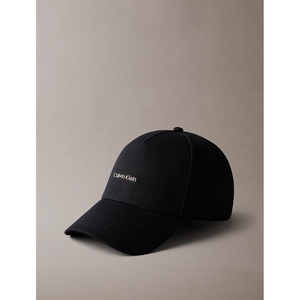 Καπέλο Calvin klein Coton Twill Standard Logo Hw Cap LV04D5080G-UB1 Μαύρο